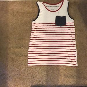 Red white and blue tank top